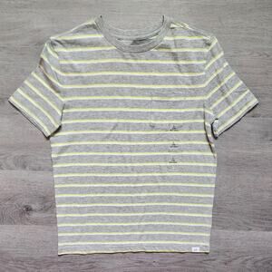 NWT Gap Kids Boy's Short Sleeve Striped Crewneck Pullover Casual T-Shirt Large L